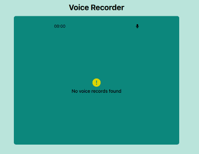 Audio Recorder